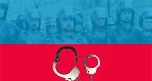 Полицейский Азербайджан (коллаж: newcaucasus.com)